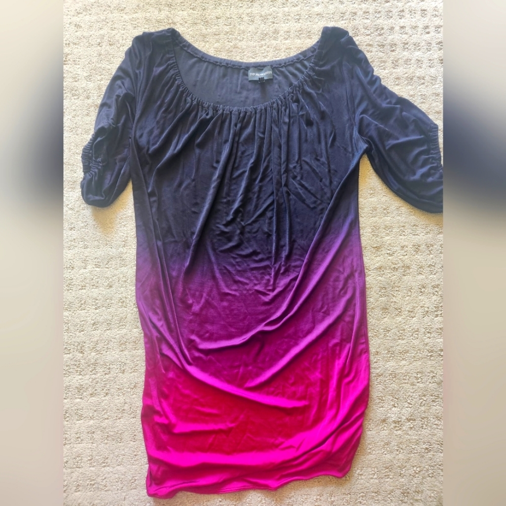 Emporio Armani Ombré dress